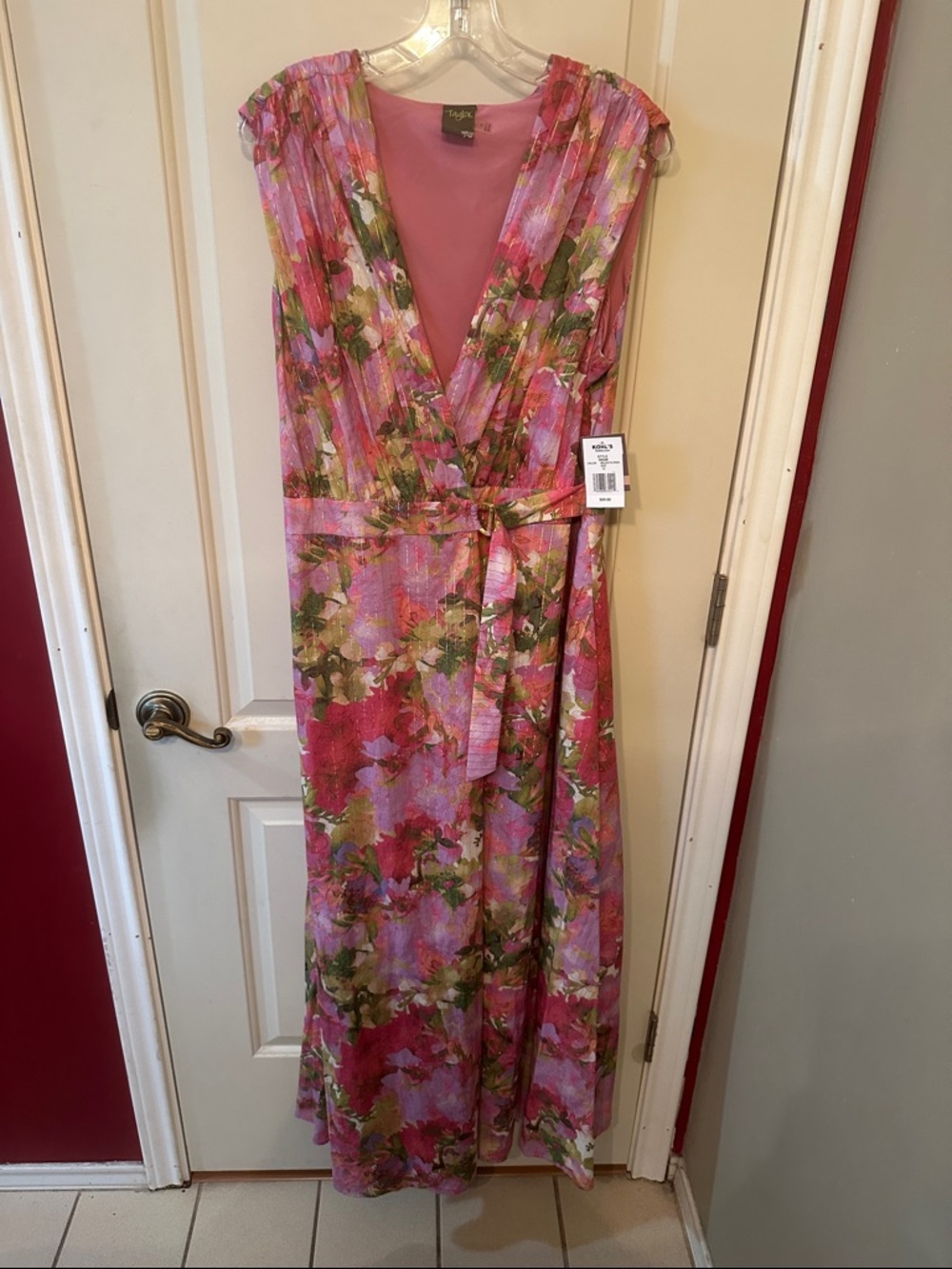 Taylor Floral Maxi Wrap Dress